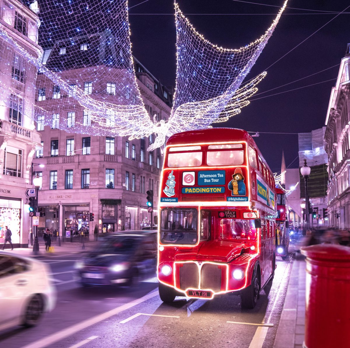 Paddington’s Christmas Lights And Afternoon Tea Bus Tour - Hertford Street