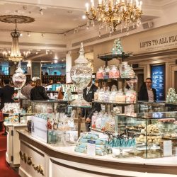 The patisserie section of Fortnum & Mason on Piccadilly.