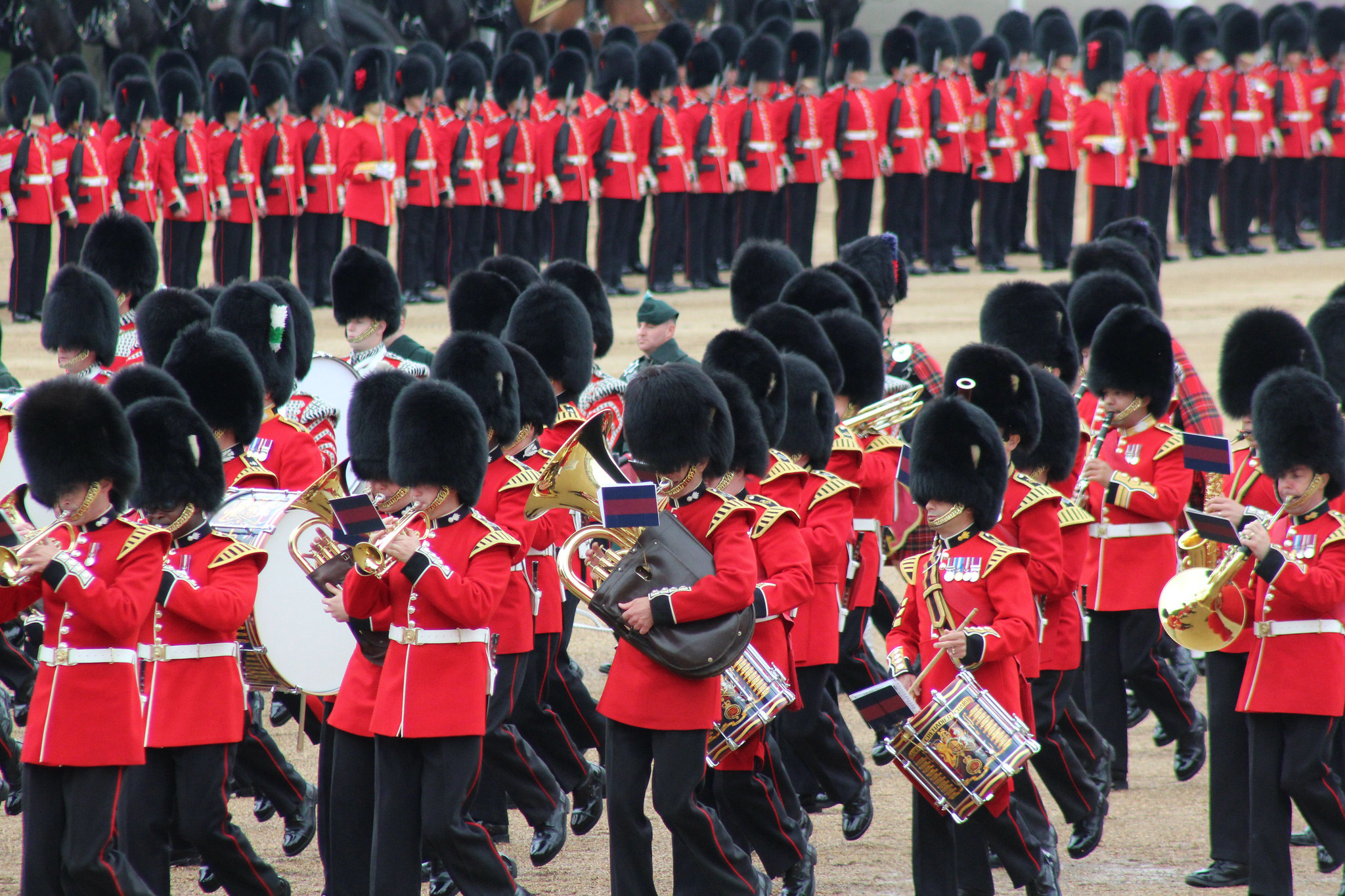 The Queen's official birthday and Trooping the Colour - Hertford Street